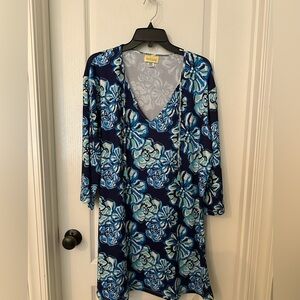 Viv & Lou L/XL swim cover-up/ dress